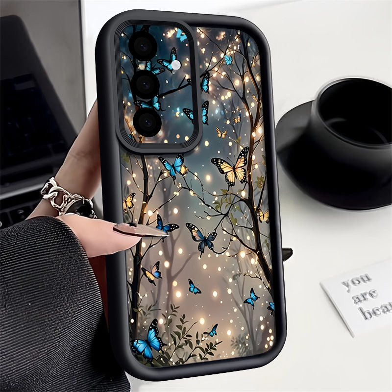Samsung Galaxy S24 - Glow In The Dark Butterfly Print