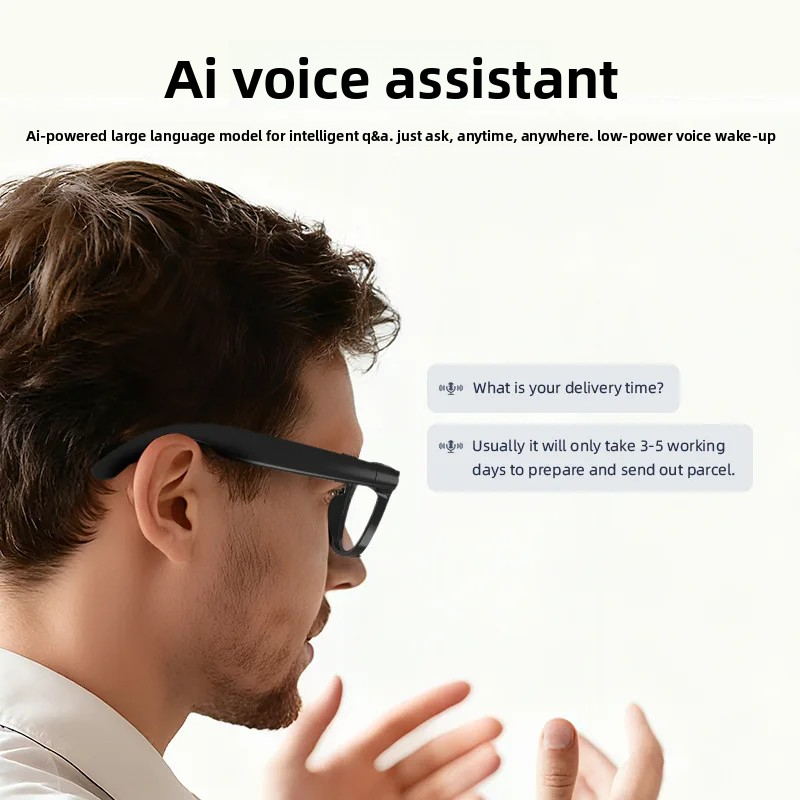 GL02 AI Smart Glasses — 13MP c - đánh giá và giá Smart Glasses Lens