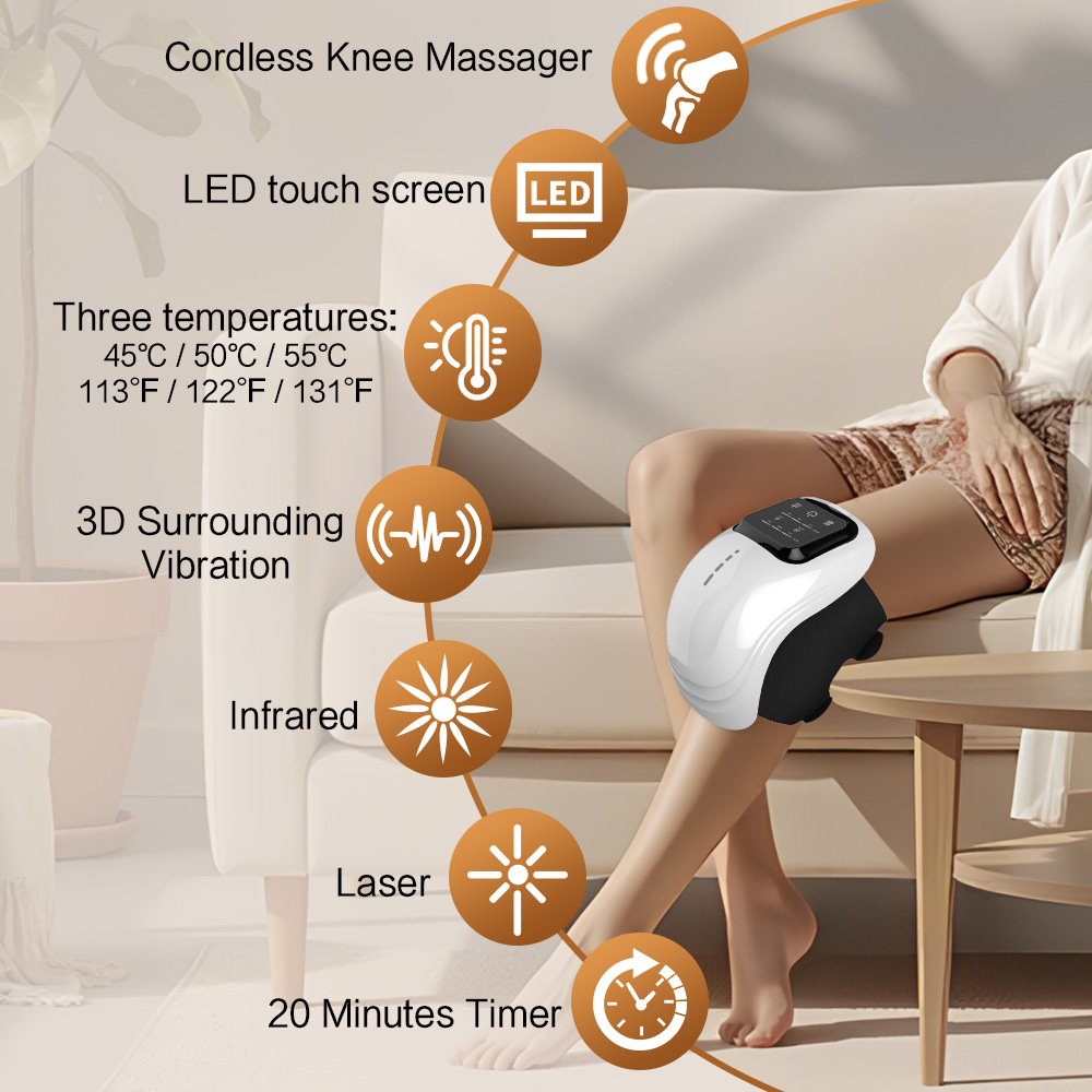 Relief Magnetic Smart Heating  - đánh giá và giá Smart Knee Wrap