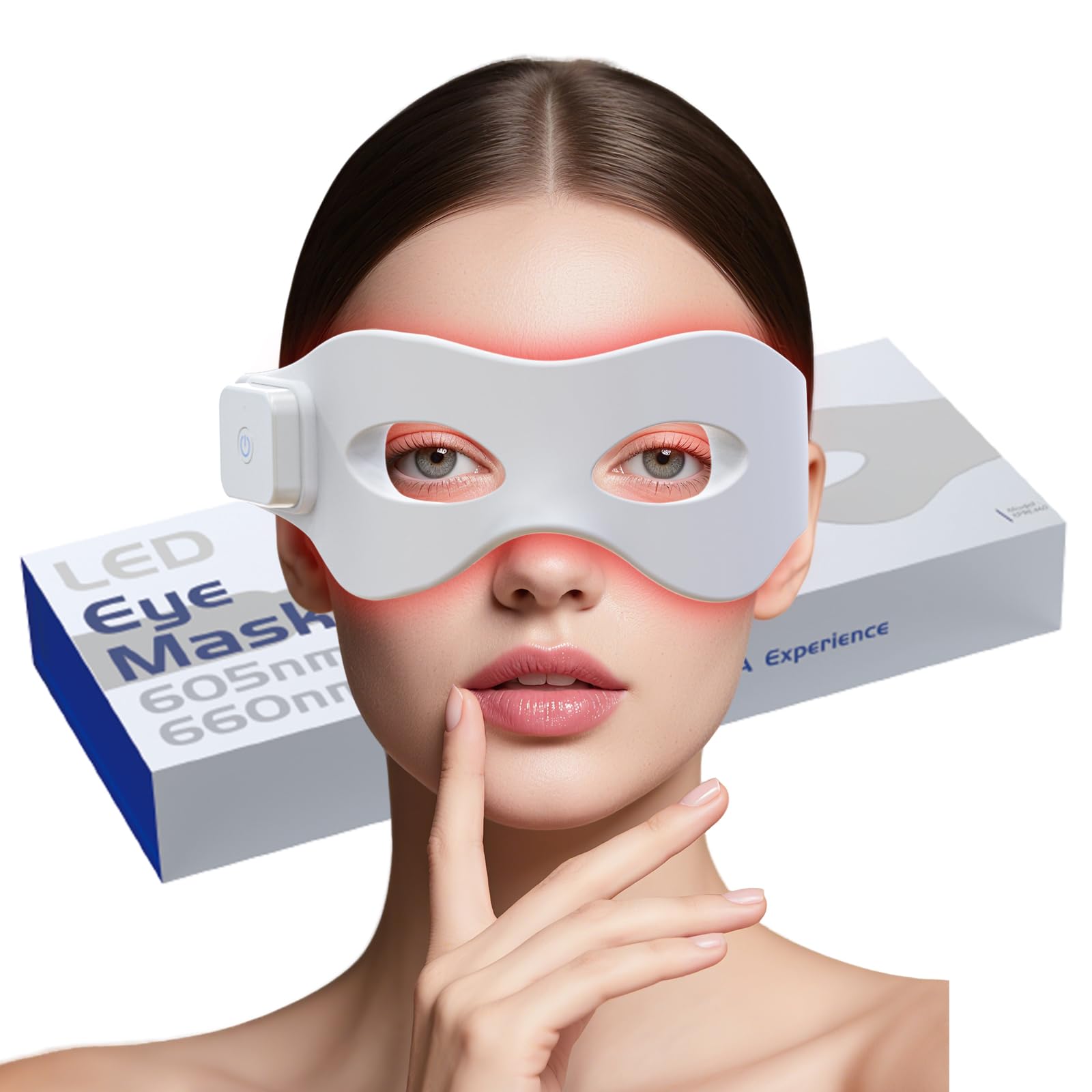 3D Red Light EMS Eye Massager  - đánh giá và giá Light Therapy Glasses