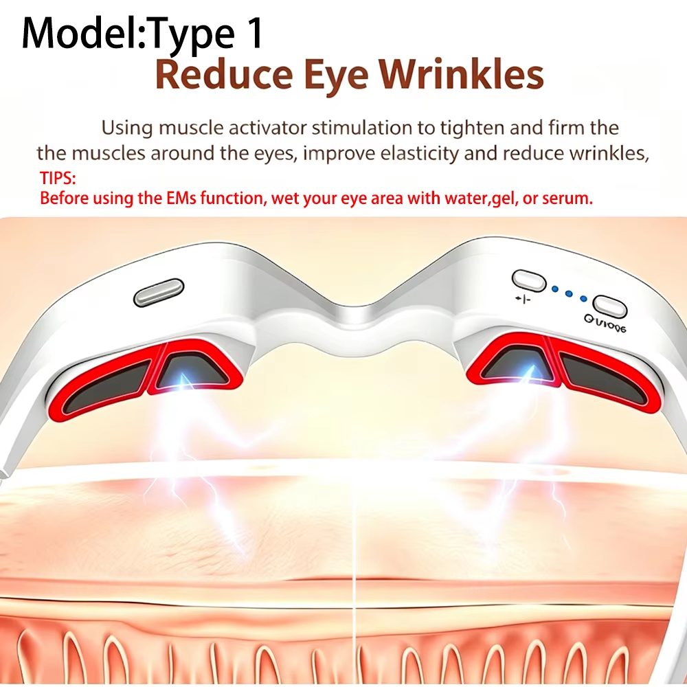 Eye Beauty Devices 3D Red Ligh - đánh giá và giá Light Therapy Glasses